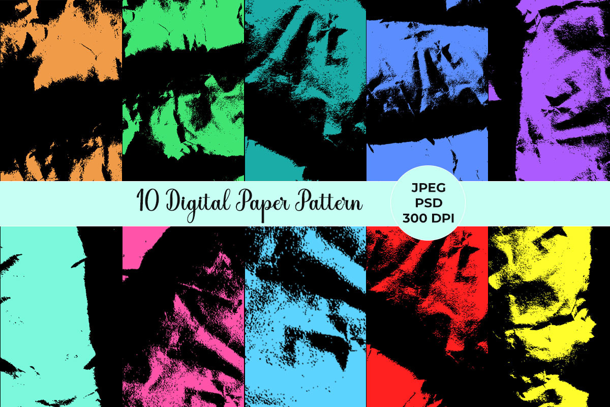 Grunge Digital Paper Texture Background Graphic by pixeness · Creative ...