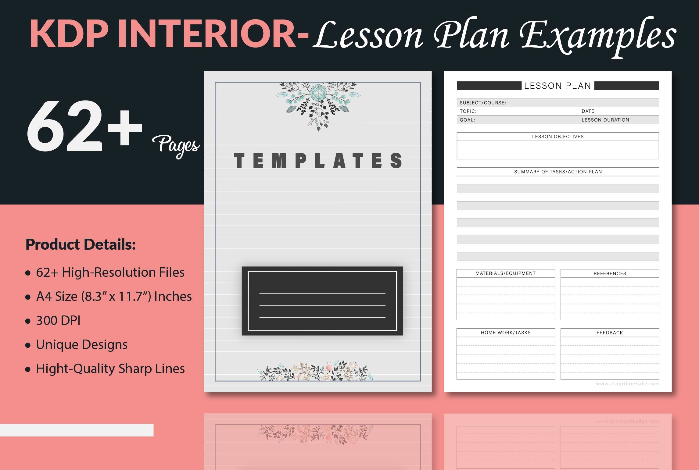 Lesson Plan Examples - KDP Interior Graphic by Finer Designers ...
