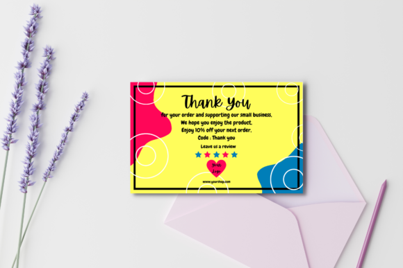 Canva Thank You Card Template 19
