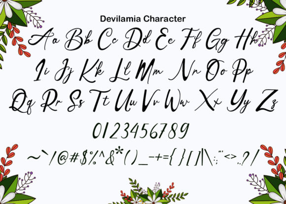 Devilamia Font - Preview 2