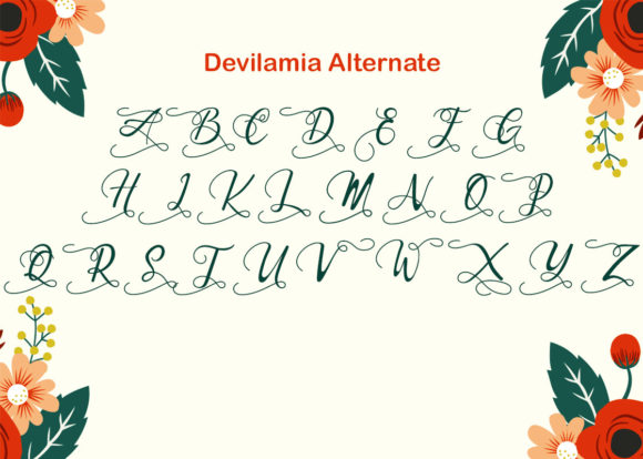 Devilamia Font - Preview 3