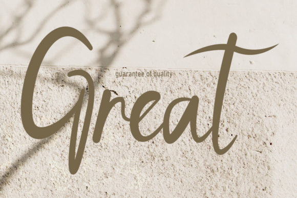 Hibiscus Font PNG with transparent background - Preview 3