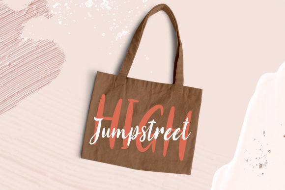 Justnithe Font PNG with transparent background - Preview 4