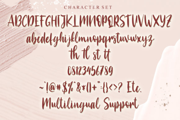 Justnithe Font PNG with transparent background - Preview 5