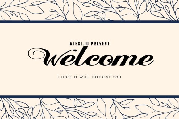 Orkhidein Font font preview - 1