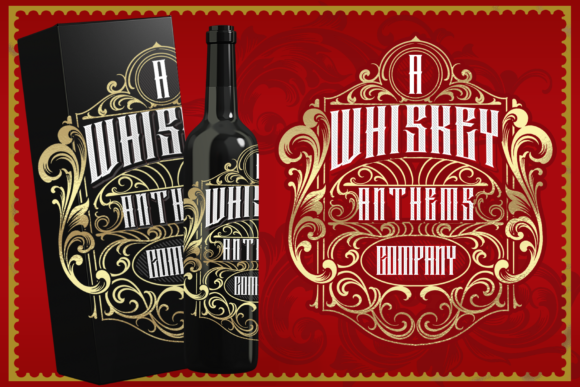 Anthems Font - Preview 1