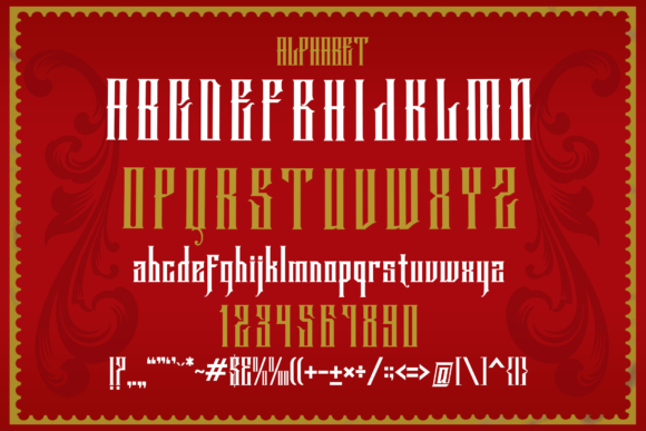 Anthems Font - Preview 3