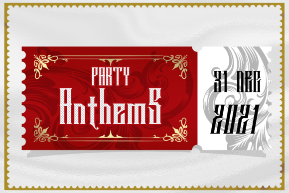 Anthems Font - Preview 5