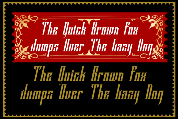 Anthems Font - Preview 6