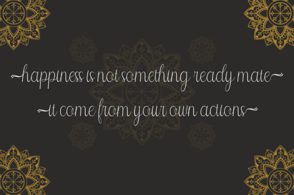 Beraldino Script Font - Preview 3