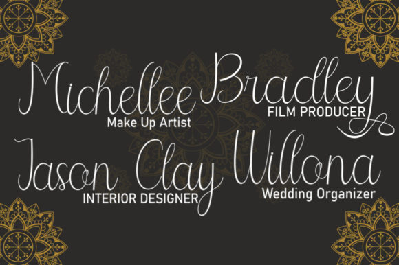 Beraldino Script Font - Preview 1