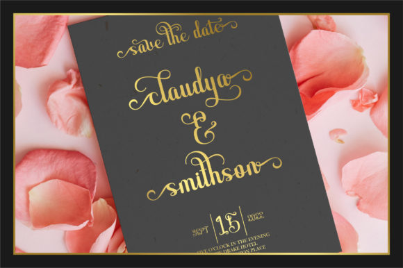Black Vintage Font - Preview 6