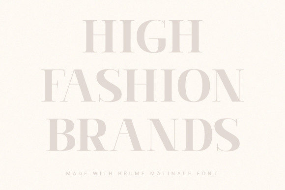Brume Matinale Font - Preview 1