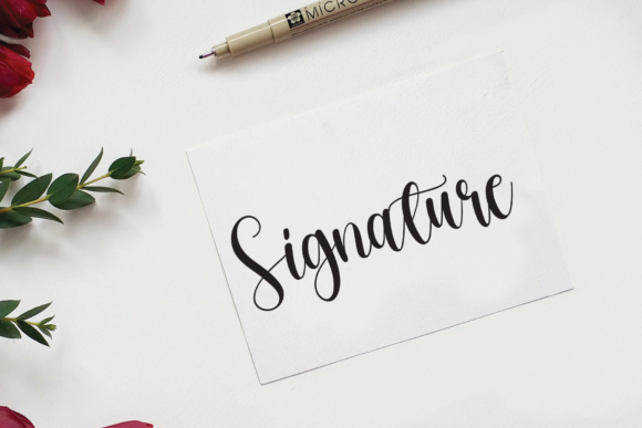Calligraphy Font - Preview 2