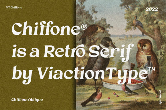 Chiffone Font - Preview 5
