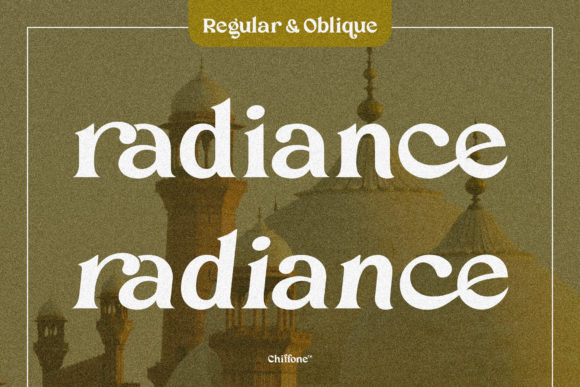 Chiffone Font - Preview 6