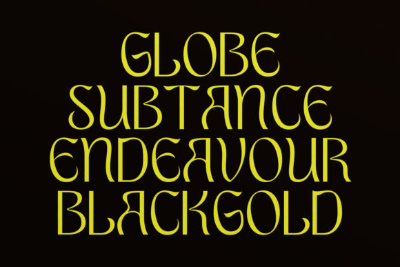 Eubergine Font PNG with transparent background - Preview 4