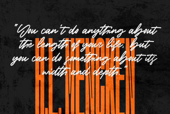 Fallbreeze Duo Font PNG with transparent background - Preview 1