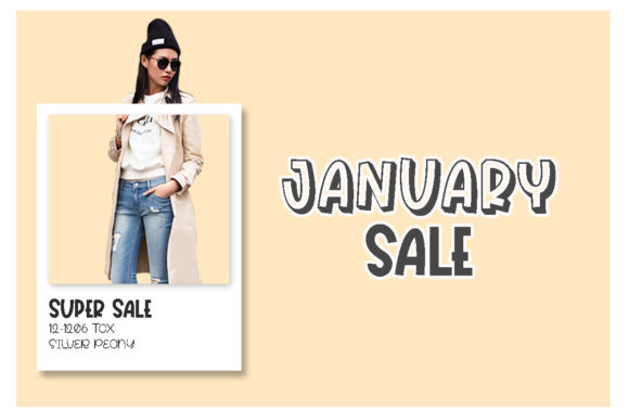 Fluffy Flappy Font - Preview 3