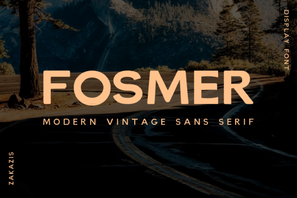 Fosmer Font PNG with transparent background - Preview 3