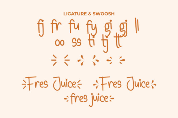 Fresh Juice Font - Preview 6