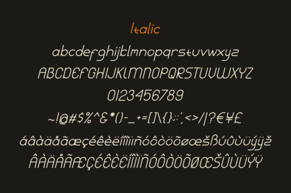 Golden Bless Font - Preview 2