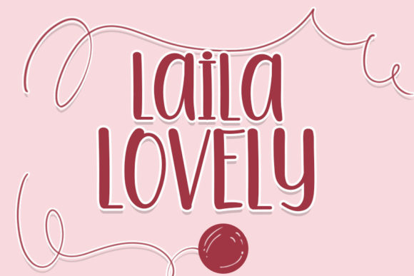 Playful Valentine Font PNG with transparent background - Preview 1