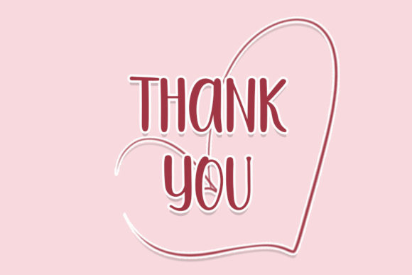 Playful Valentine Font PNG with transparent background - Preview 4