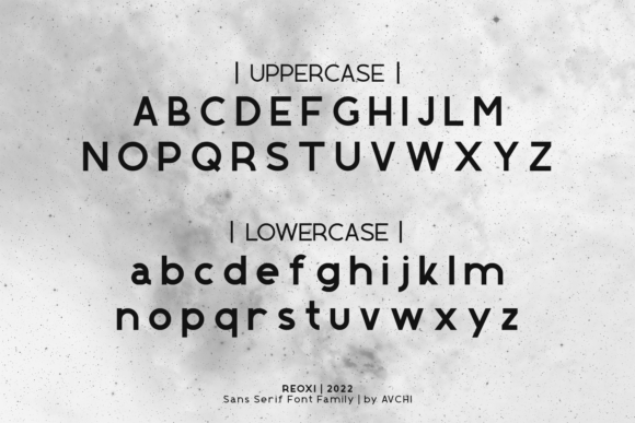 Reoxi Font PNG with transparent background - Preview 3