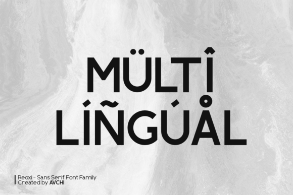 Reoxi Font PNG with transparent background - Preview 5