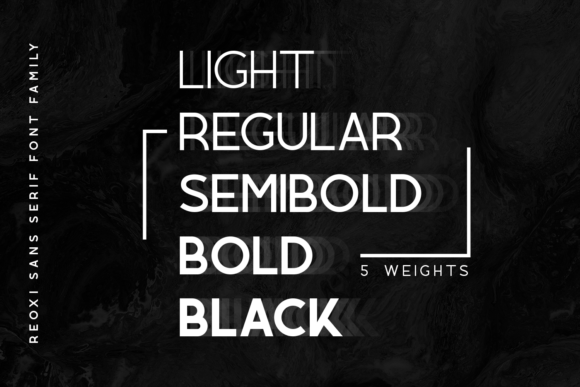 Reoxi Font PNG with transparent background - Preview 6
