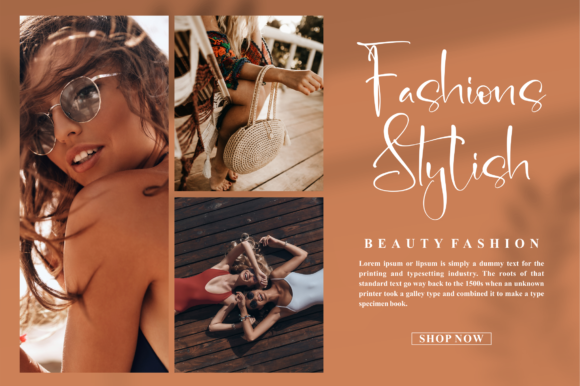 Rosefetina Font PNG with transparent background - Preview 4