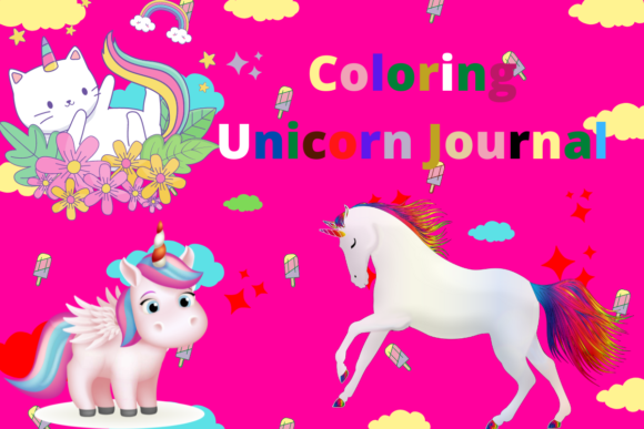 Unicorn Color by Number 5 Pages VOL-1 Graphic by SJstore · Creative Fabrica