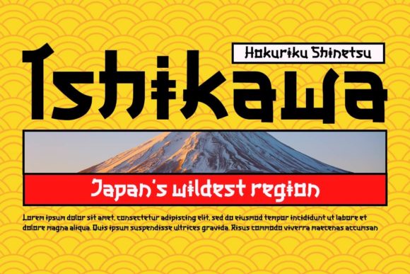 Badora Faux Japanese Font - Preview 1
