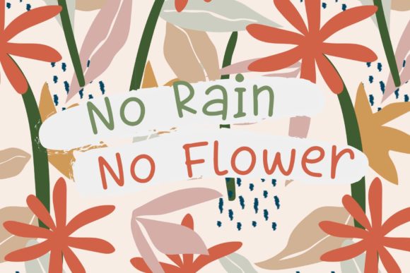 Bubble Leaf Font - Preview 1