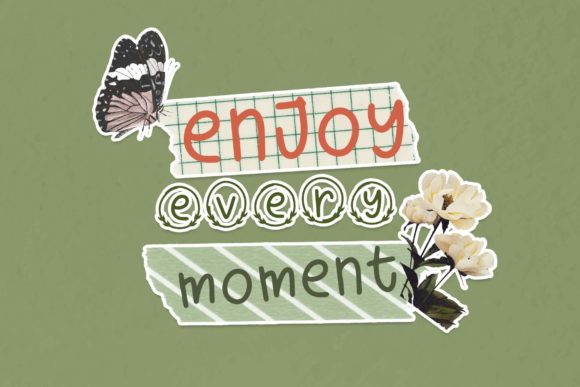 Bubble Leaf Font - Preview 3