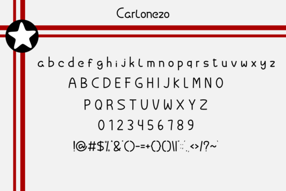 Carlonezo Font - Preview 6