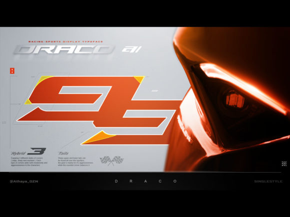 Draco Font - Preview 1