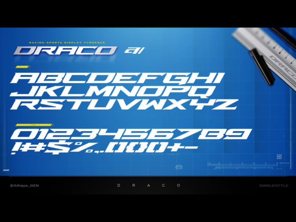 Draco Font - Preview 2