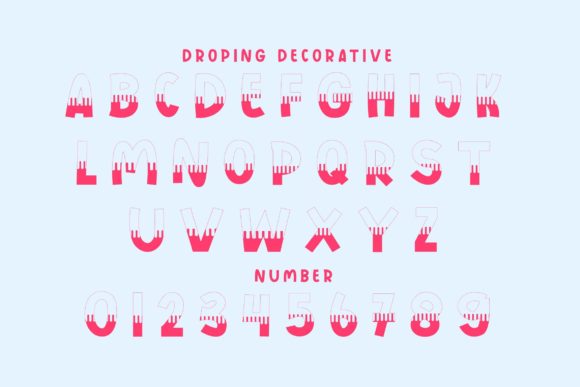 Droping Font - Preview 3