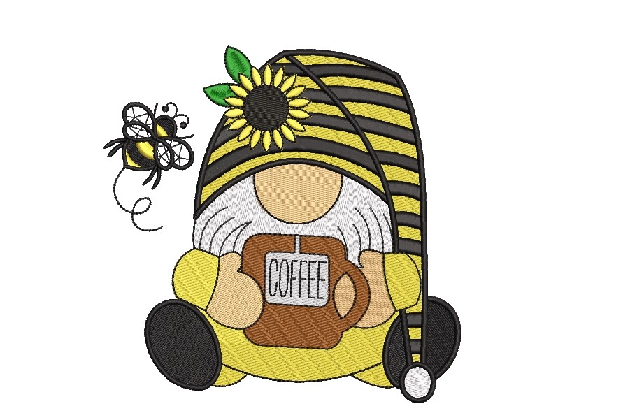 Gnome with a Cup of Coffee