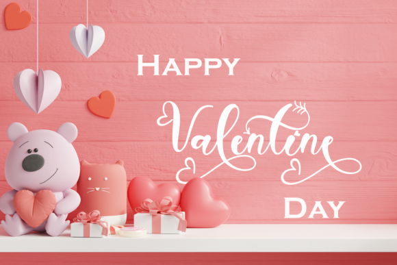 Honey Valentine Font - Preview 1