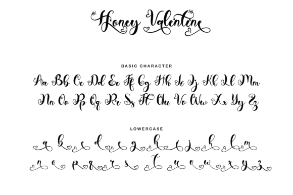 Honey Valentine Font - Preview 6