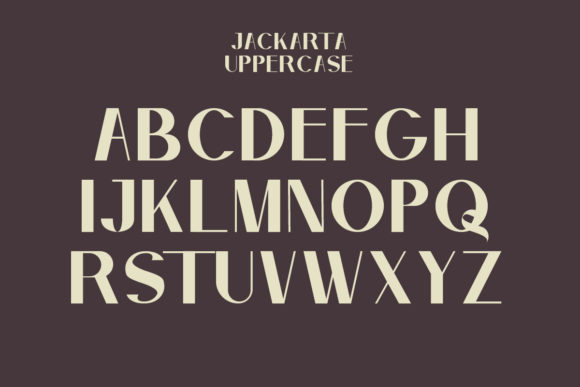 Jackarta Font - Preview 5