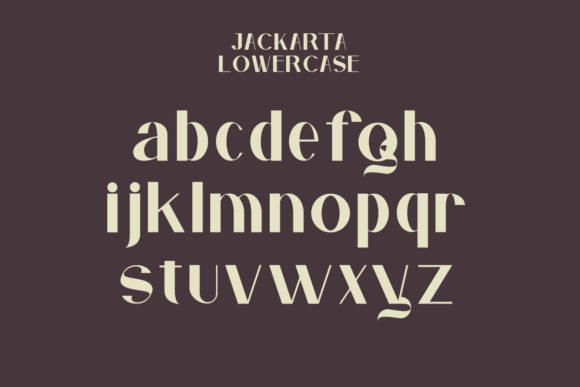 Jackarta Font - Preview 6