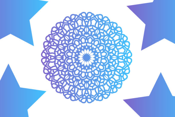 Mandala Spring Flower Background Design Graphic Backgrounds By hisatastudio
