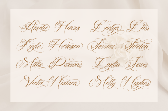 Mighaila Font PNG with transparent background - Preview 2