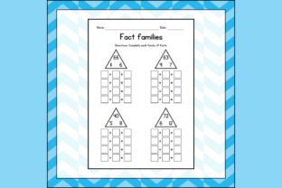 Multiplication & Division Fact Families Graphic by atlasart · Creative ...