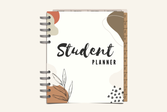 Neutral Themed Student Planner
