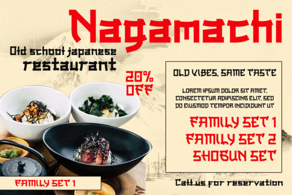 Onari Faux Japanese Font PNG with transparent background - Preview 2